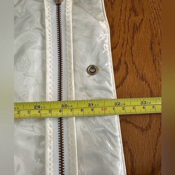 Vintage Large HENRY BENDEL Travel Striped Jewelry Cosmetic Organizer Bag NWT - Picture 9 of 9